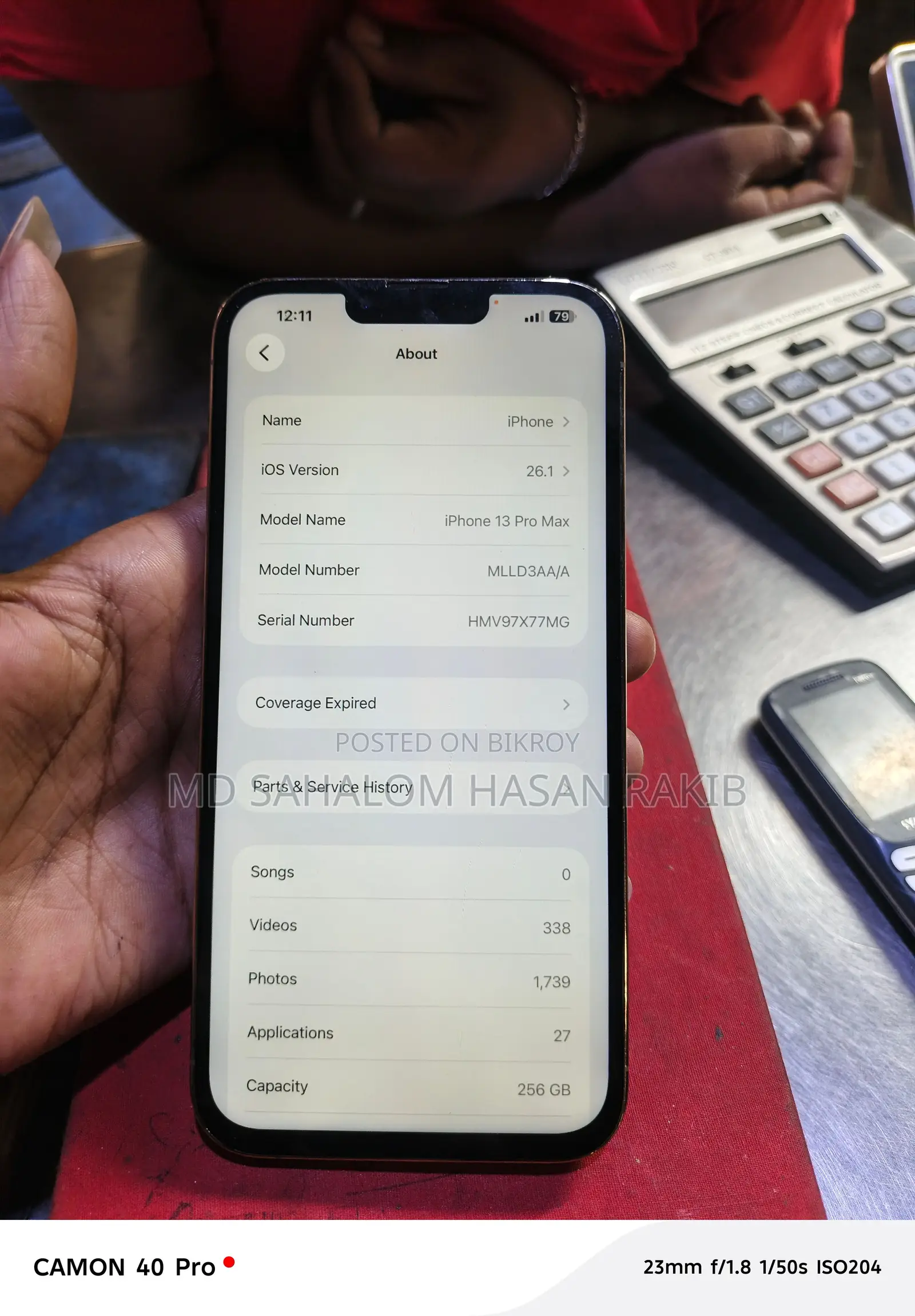 Apple iPhone 13 Pro Max 256 (Used)