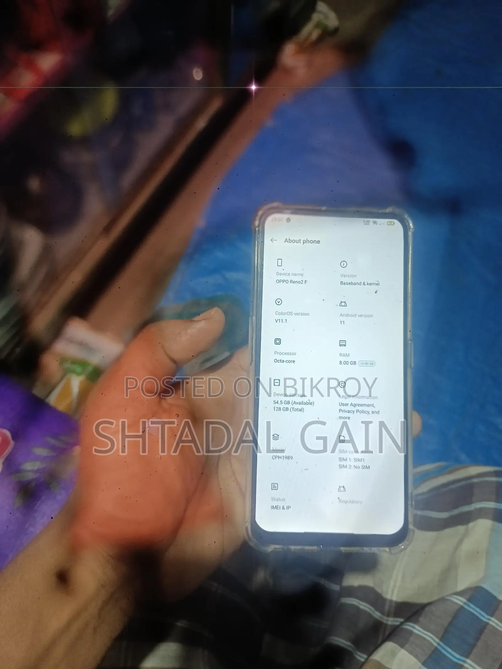 OPPO Reno 2 F . (Used)