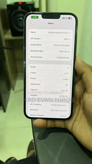 Apple iPhone 13 Pro Max 256 GB Blue