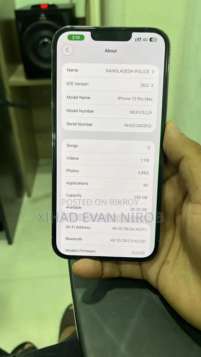 Apple iPhone 13 Pro Max 256 GB Blue