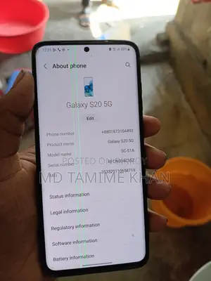 Samsung Galaxy S20 8/128 GB (Used)