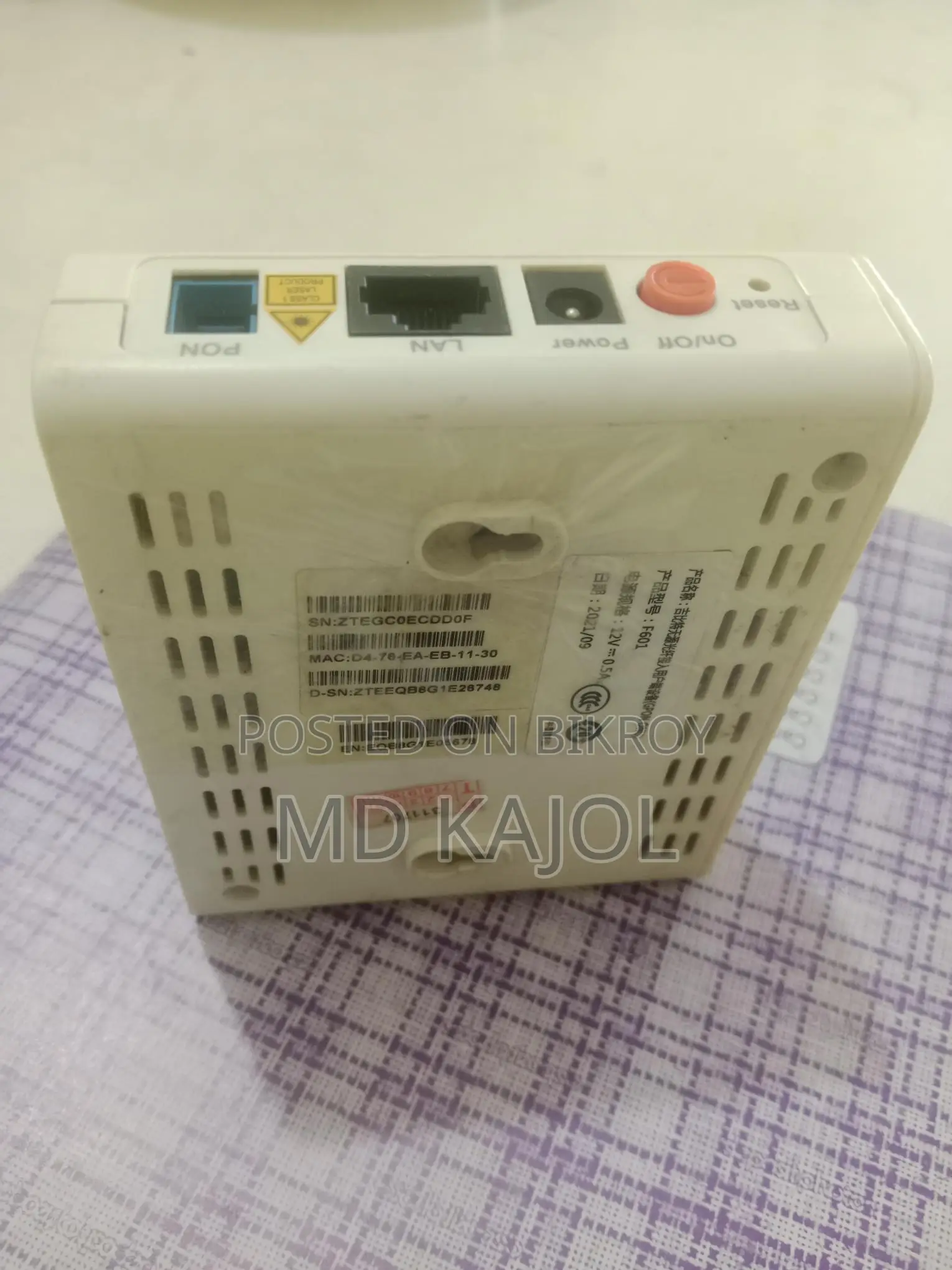 WiFi Router ONU