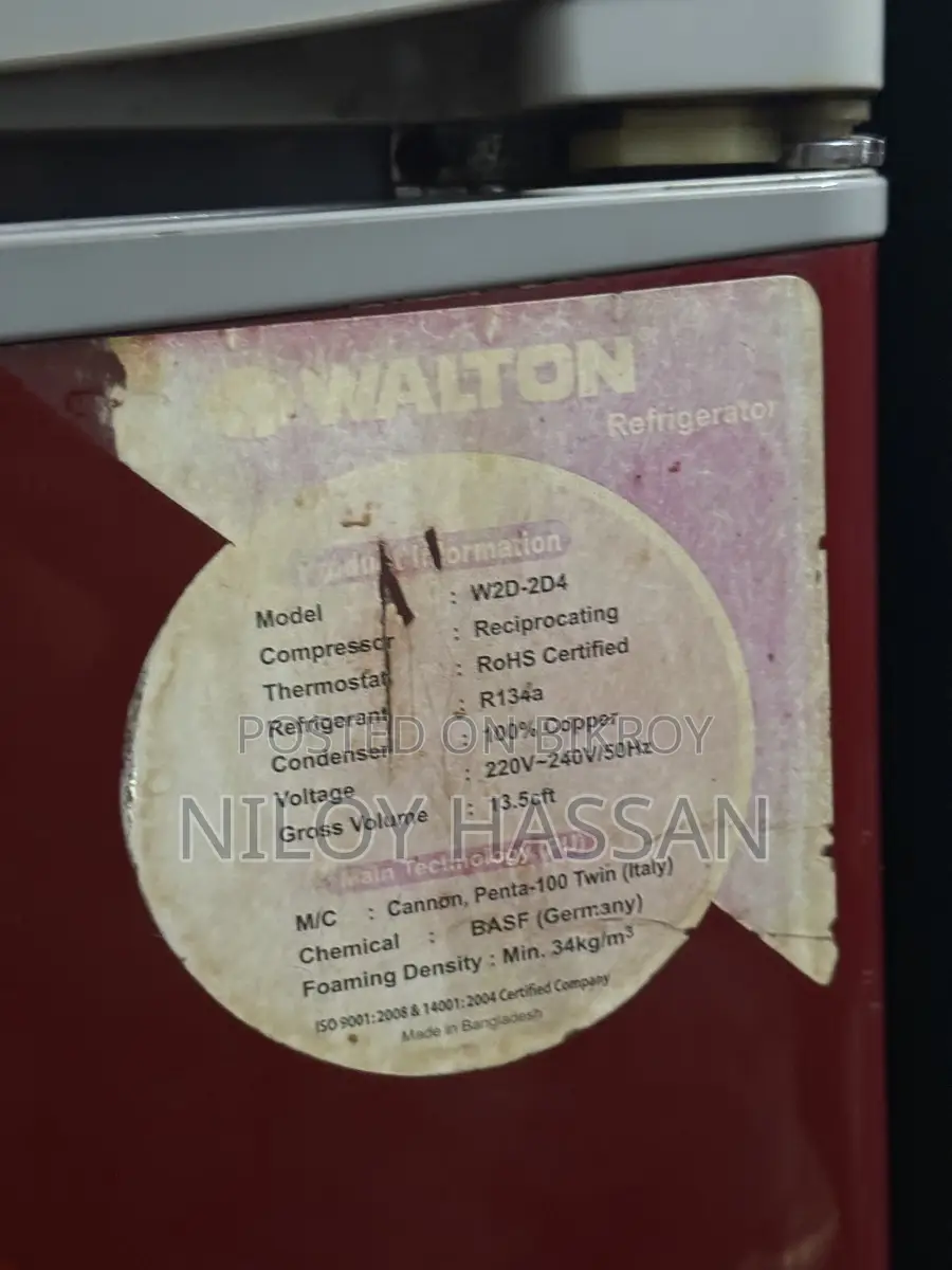 The Walton W2d-2d4 Refrigerator