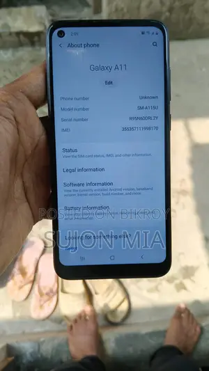 Samsung Galaxy A11 2GB RAM/ (Used)