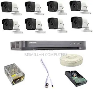 Hikvision Turbo HD CCTV 500GB HDD Complete Security Solution