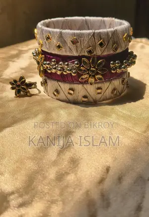 Kundan Bangle Set