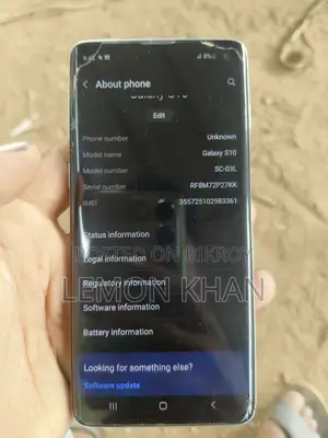 Samsung Galaxy S10 (Used)