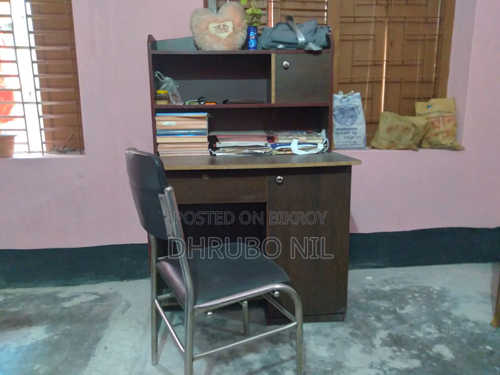 Study table with chair
