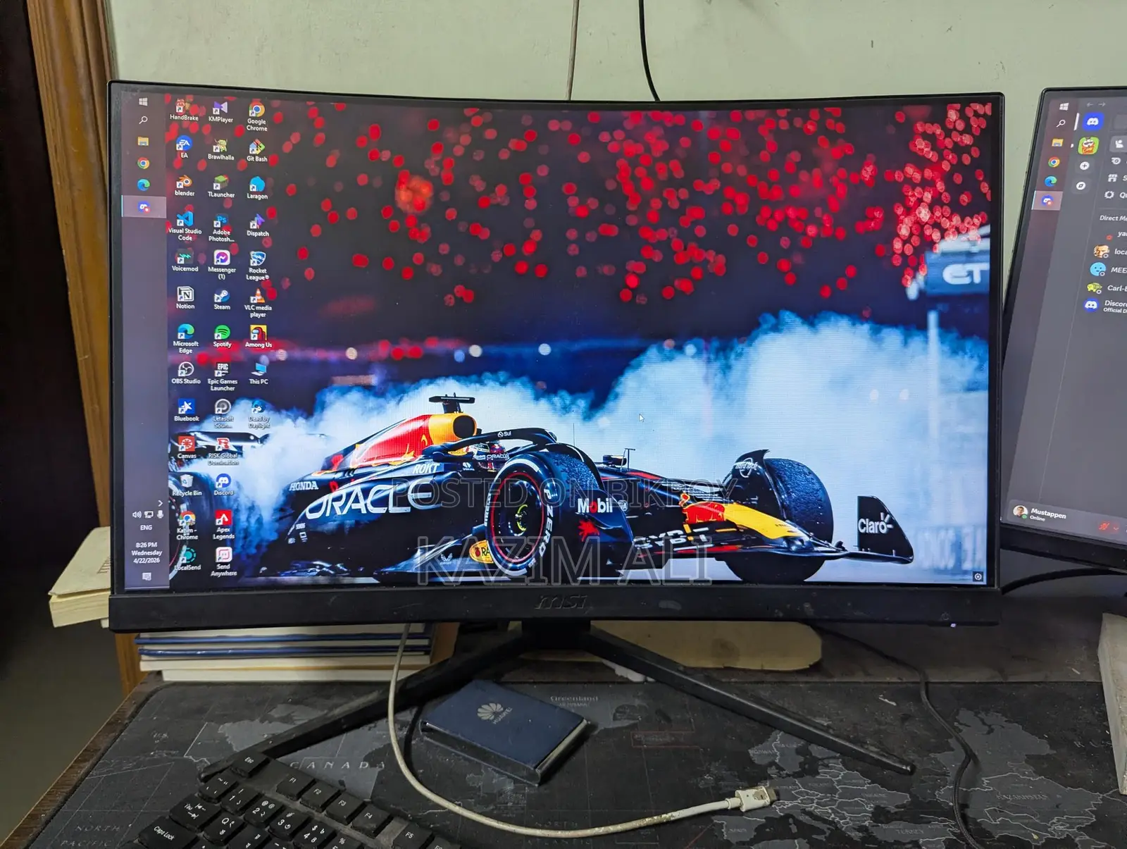 MSI Optix MAG241C 23.6 Inch FHD Curved with 144Hz Refresh Rate