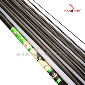 Special Green Carbon Fishing Rod 300–450cm Ultra Light Soft