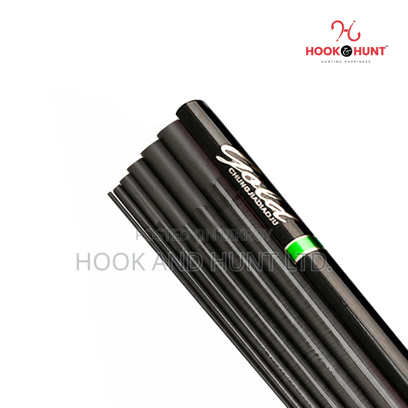 Special Green Carbon Fishing Rod 300–450cm Ultra Light Soft