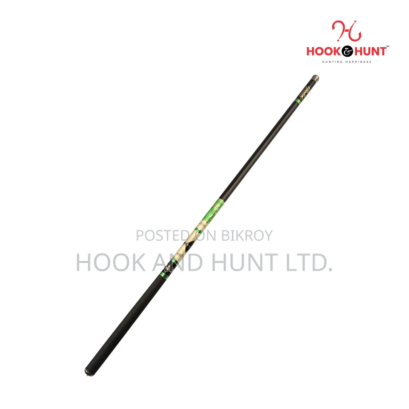 Special Green Carbon Fishing Rod 300–450cm Ultra Light Soft