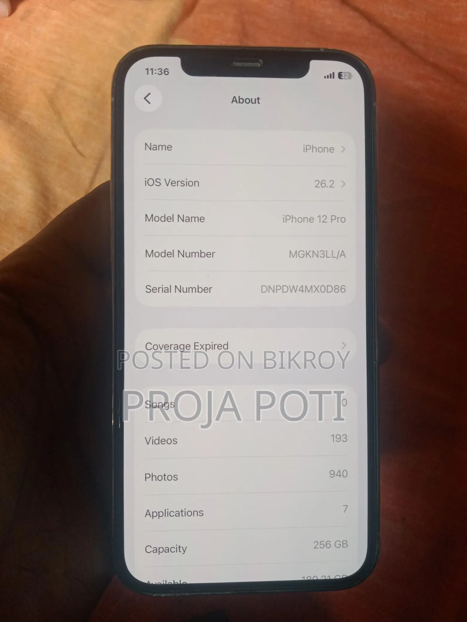 Apple iPhone 12 Pro Max (Used)
