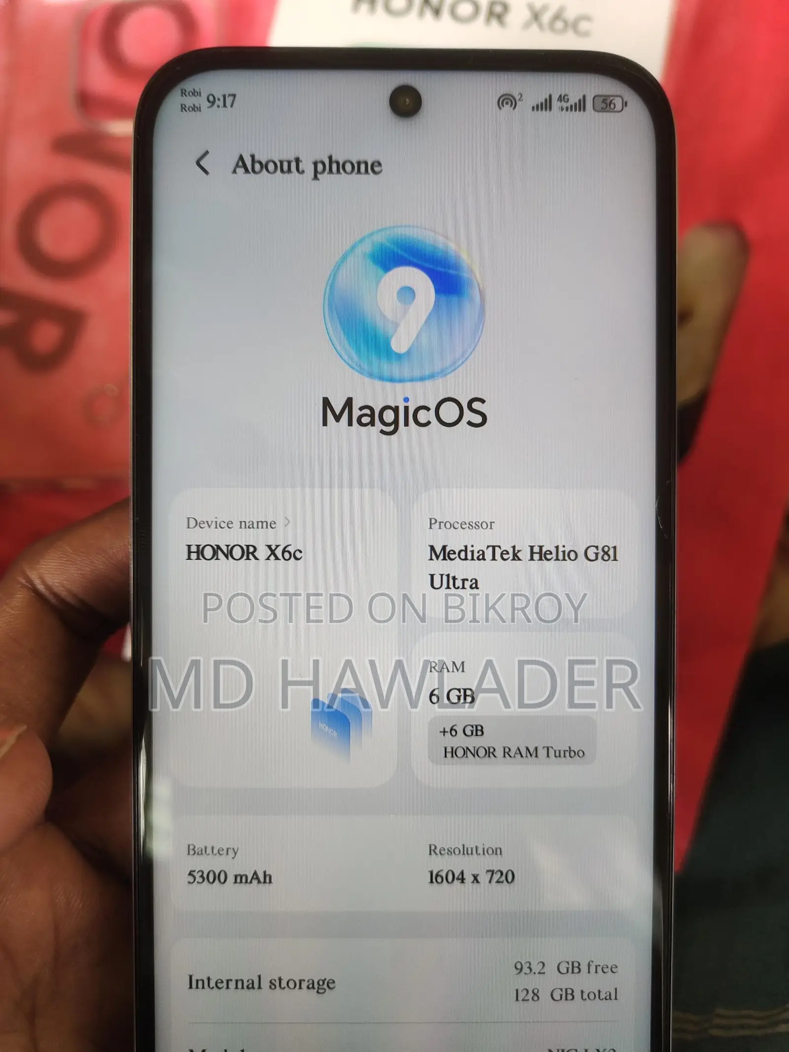 Honor X6c (Used)