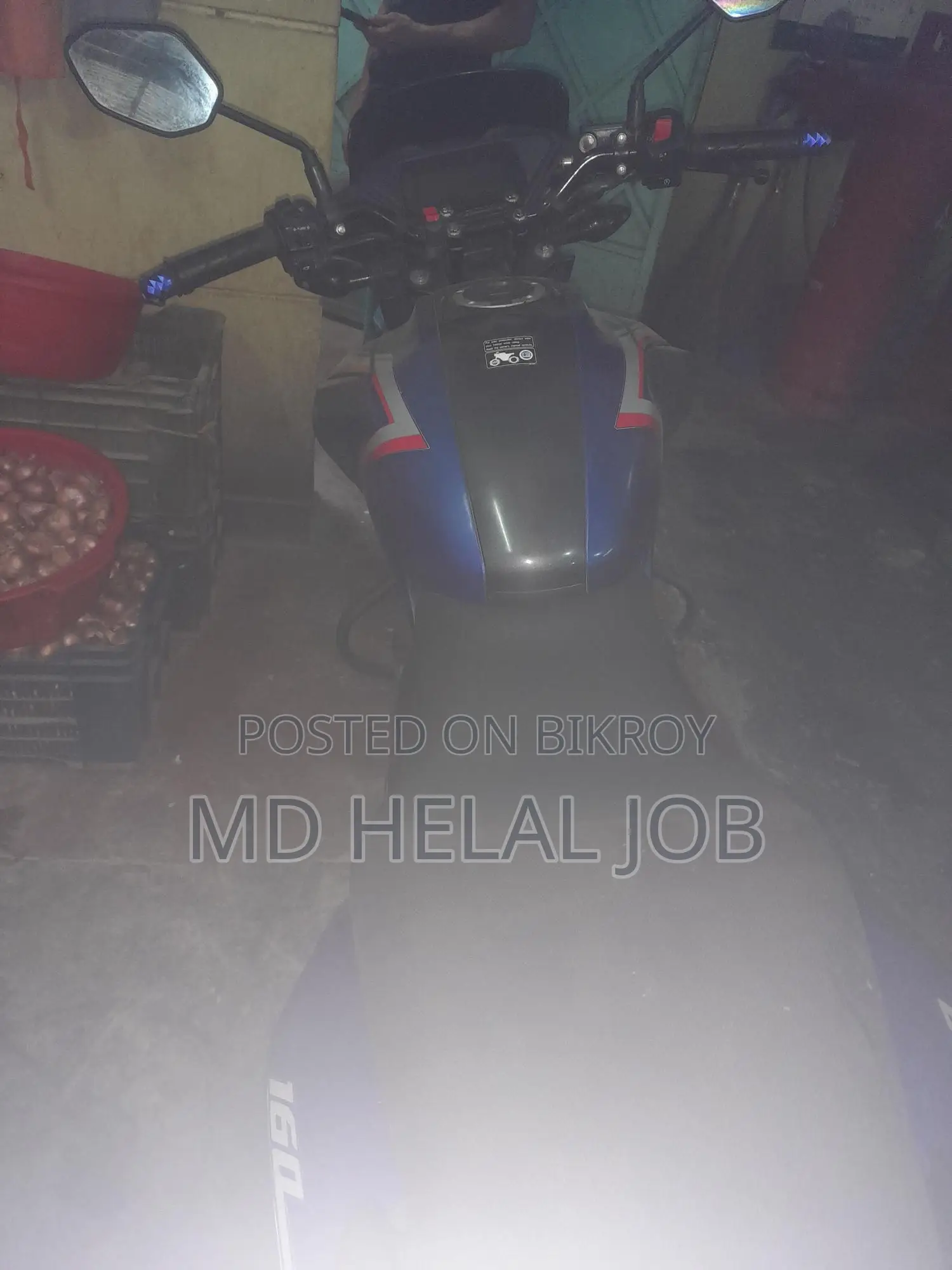Honda CB 2024 Blue