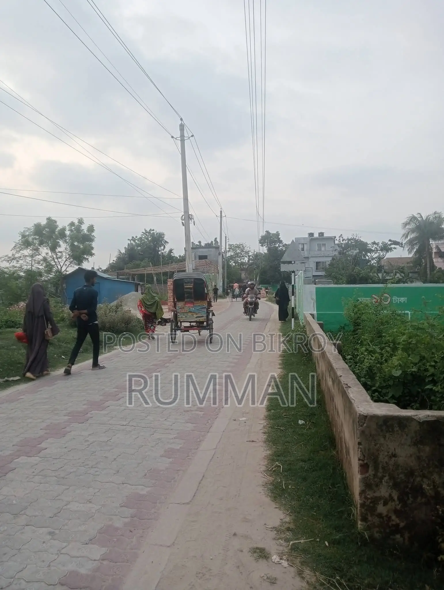 ৫ তলা প্লান পাস করা আকর্ষণীয় ৩.২৫ কাঠা জমি বিক্রি হবে