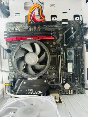 Gaming Desktop PC AMD Ryzen 5 3400G_NVMe SSD 256GB_Ram 8GB_MSI-B*450