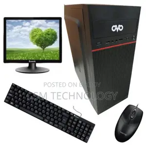 Desktop Core i3 3rd Gen 4GB RAM 256GB SSD 19" LED PC