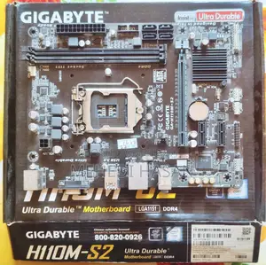 Gigabyte H100m-s2 Ddr4 Motherboard.