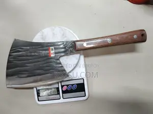 Heavy-duty Ice & Bone Cutting Cleaver Kitchen Knife Axe - Weight-1220g