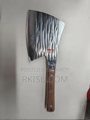 Heavy-duty Ice & Bone Cutting Cleaver Kitchen Knife Axe - Weight-1220g