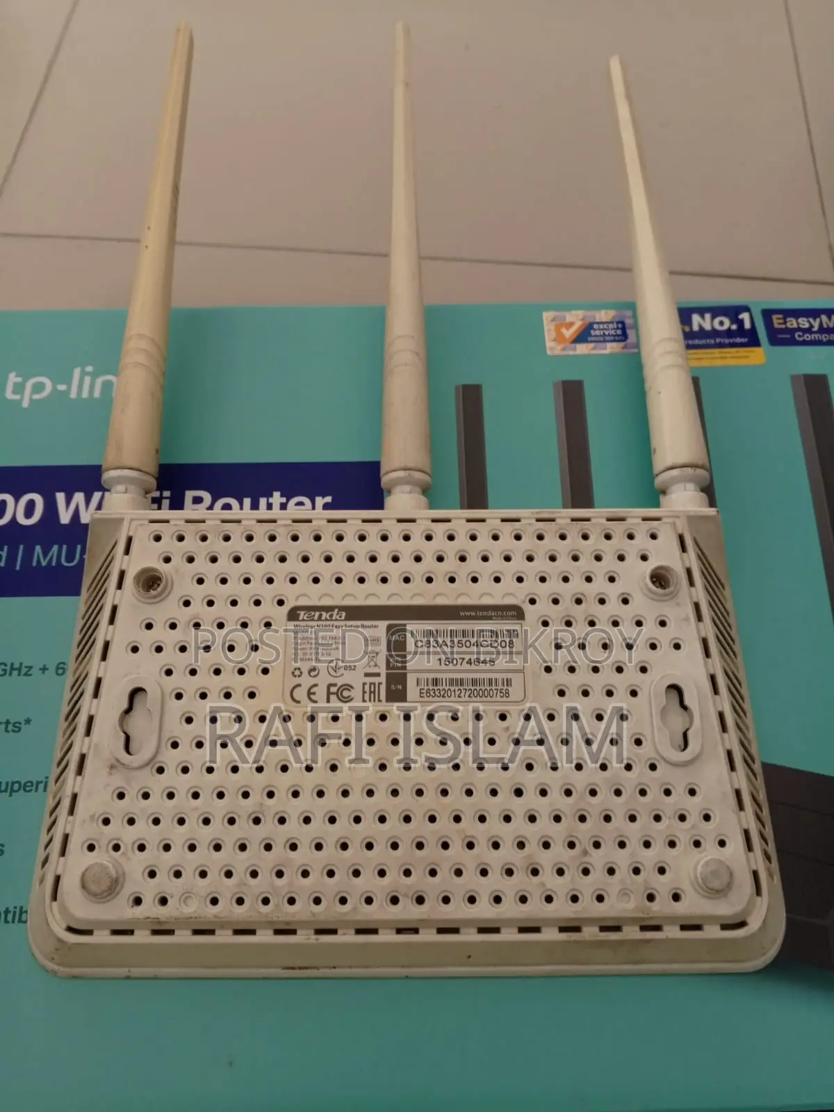 Tender router
