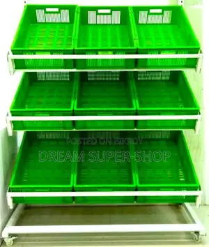 FreshPick Rack – Modern Veg & Fruit Display Solution
