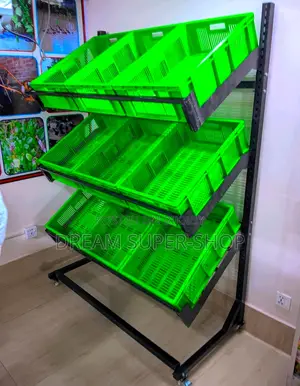 FreshPick Rack – Modern Veg & Fruit Display Solution