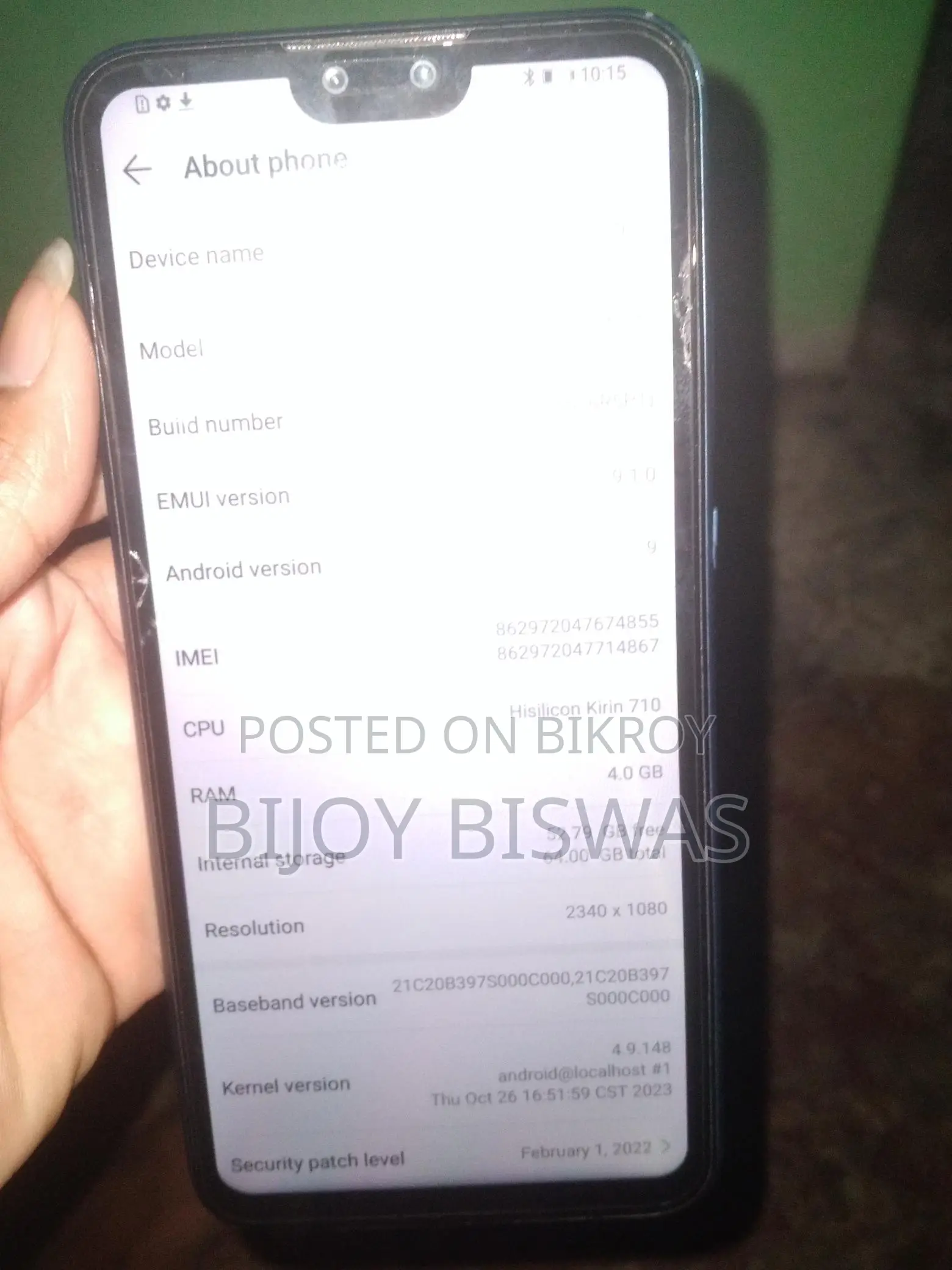 Huawei Y9 4/64 (Used)