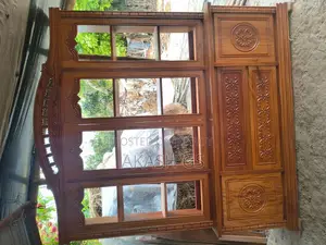 New Mahogany Wood Wall Showcase