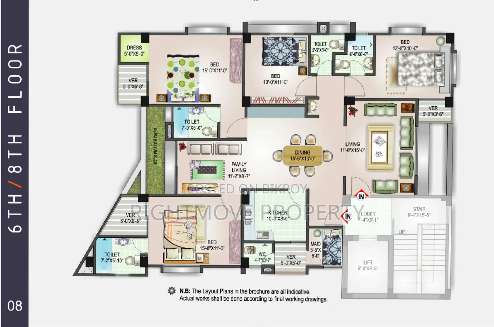 4-Bedroom Apartment in SEL, Banani for Sale