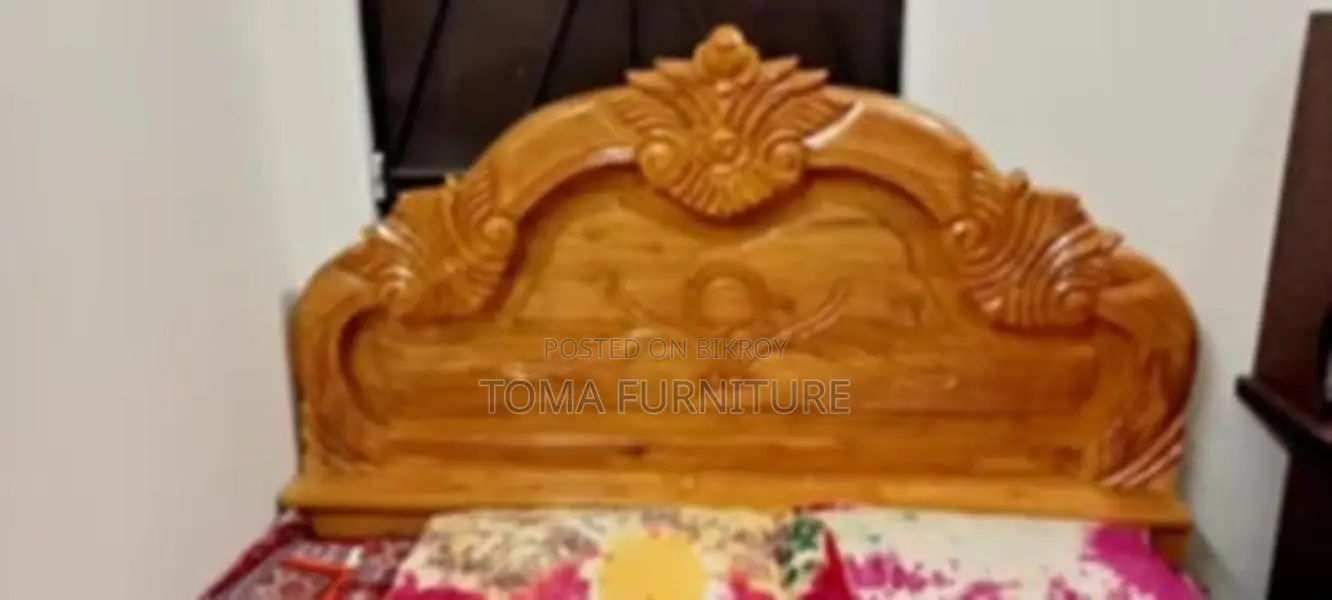 5/7 feet Akashmoni wood bed