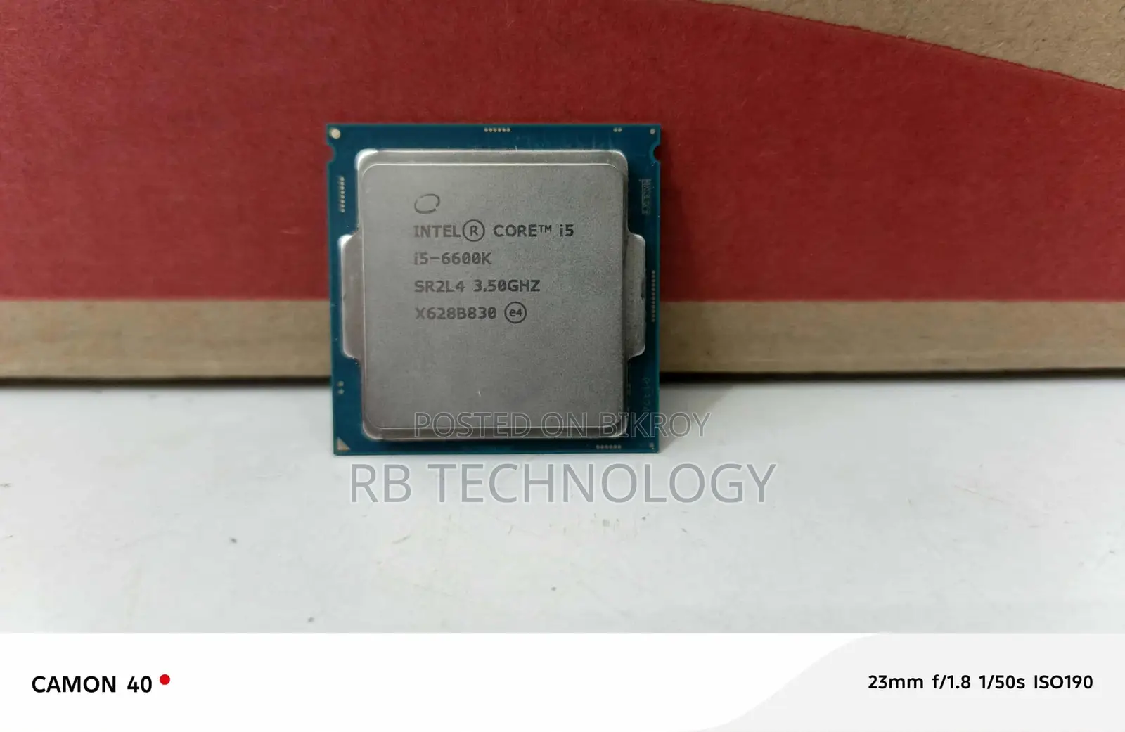 Core i5-6600K 3.50GHz 6th Gen Processor