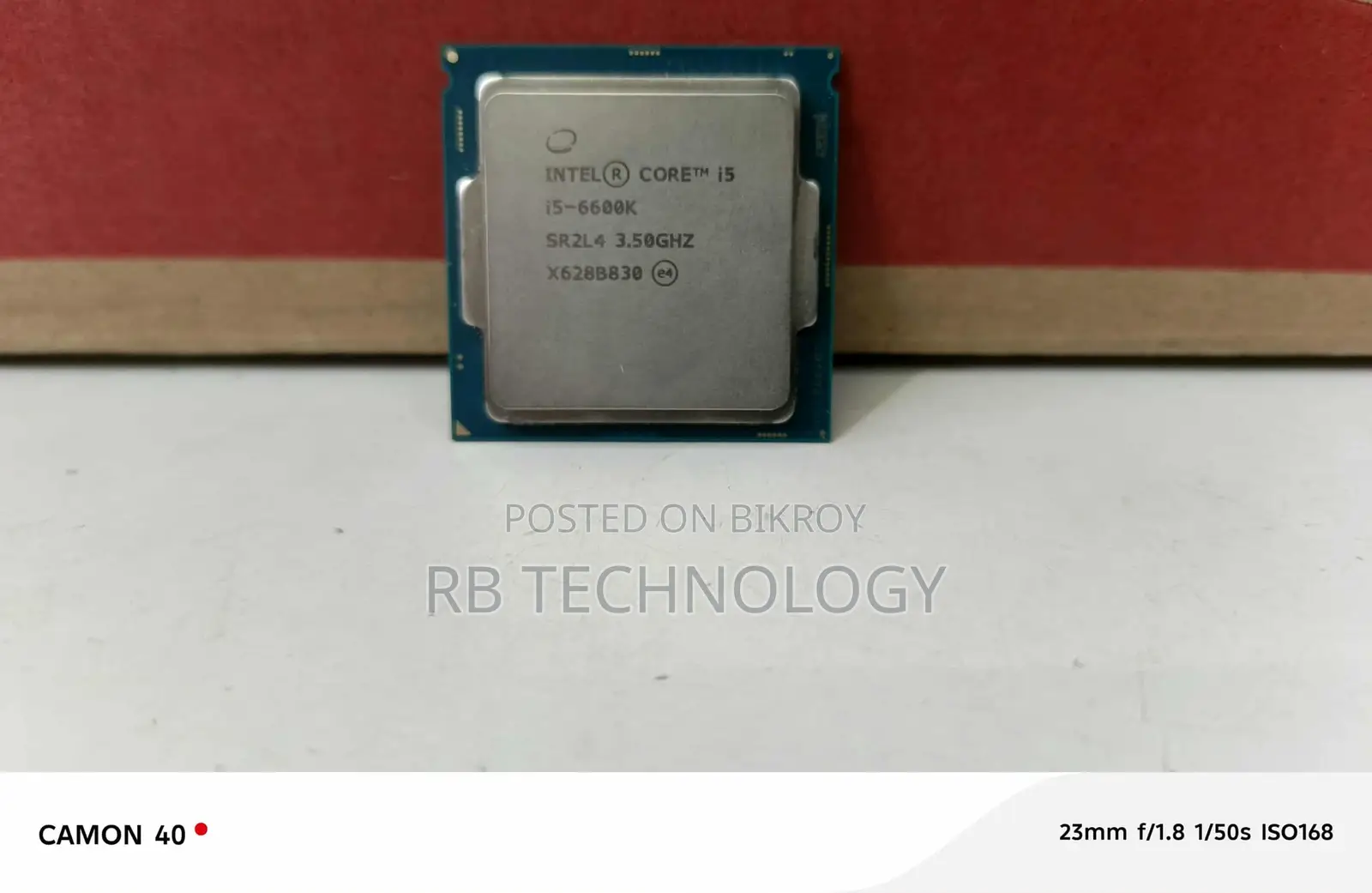 Core i5-6600K 3.50GHz 6th Gen Processor