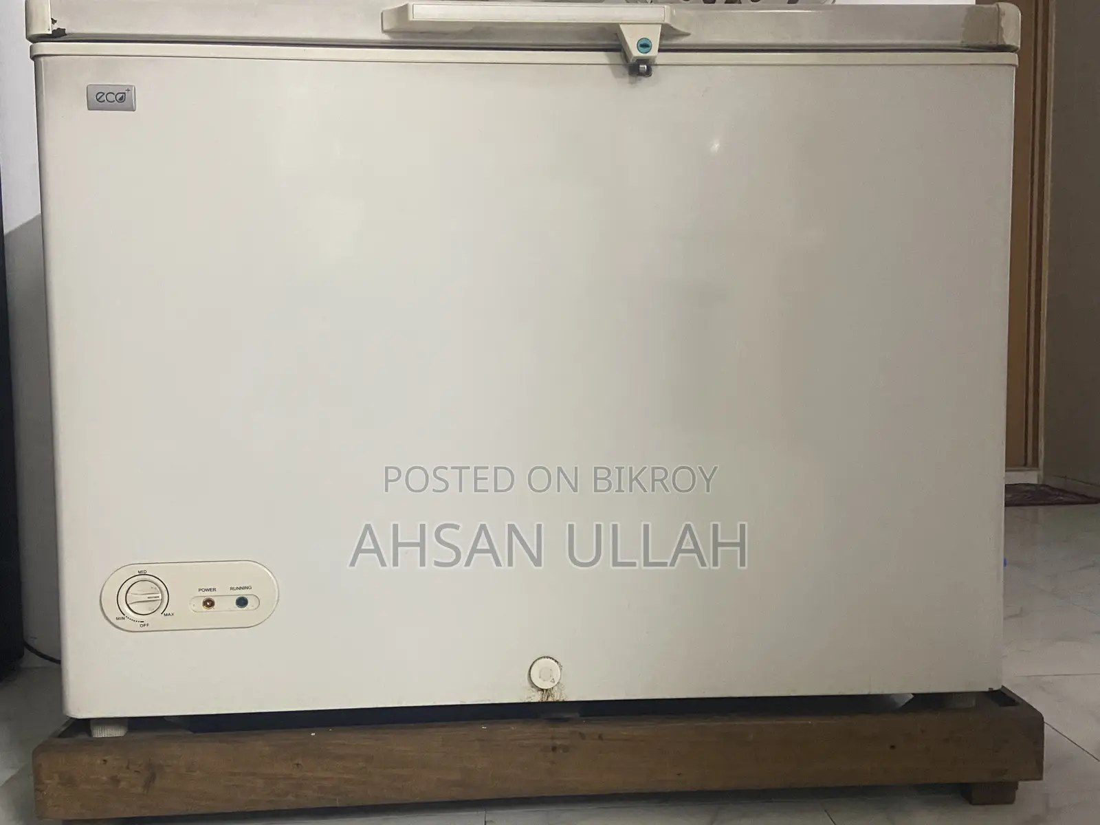 Eco+ Deep Freezer, size— 42’’*24”*36” inches, 15Cft (volume)