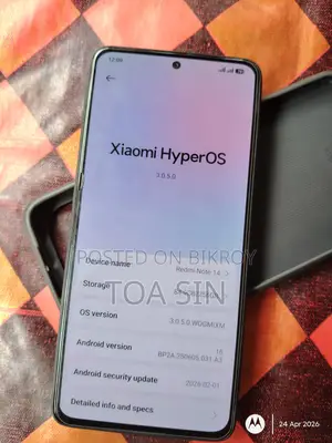 Xiaomi Redmi Note 14 . (Used)