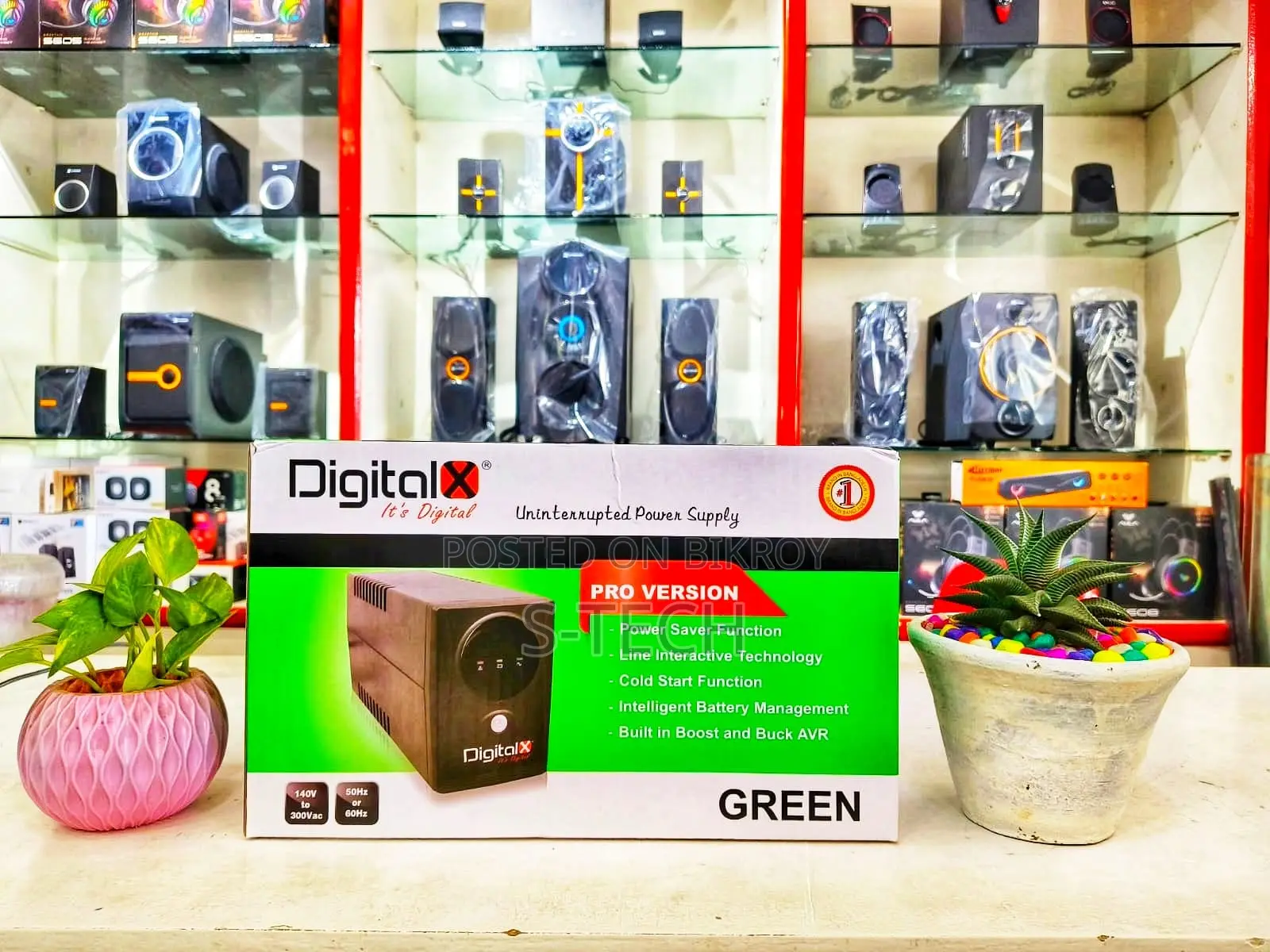 DigitalX Green DX-2400D 650VA Offline UPS