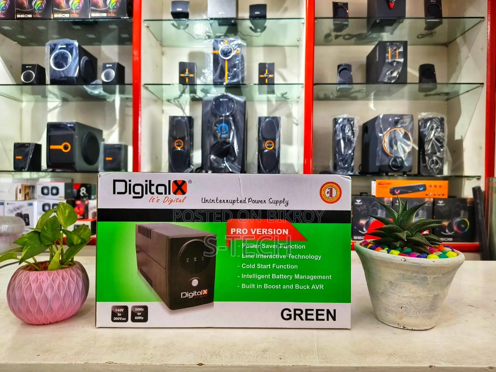DigitalX Green DX-2400D 650VA Offline UPS