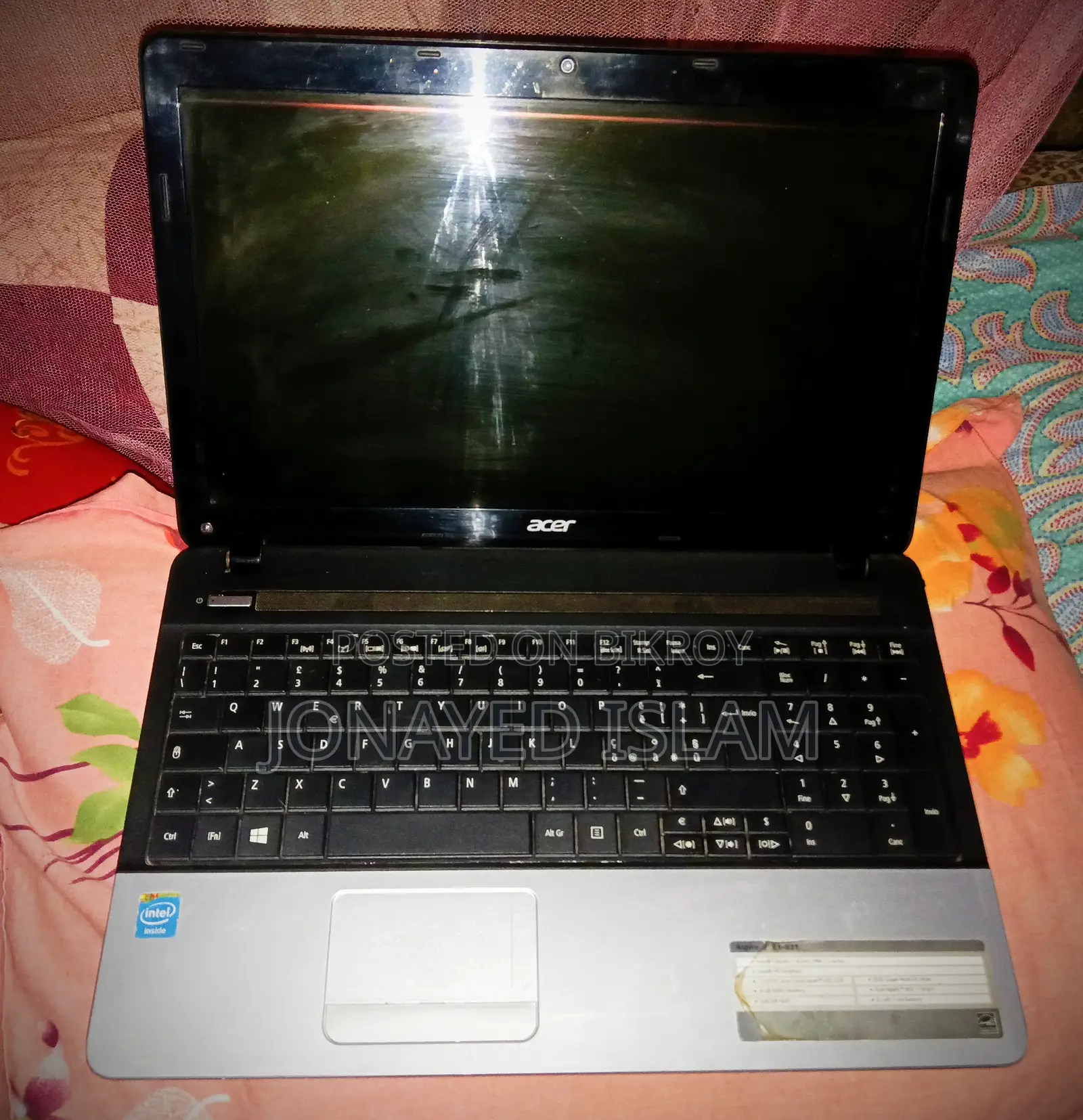 Acer Aspire E1-571 Laptop - Fresh Condition 4GB/500GB