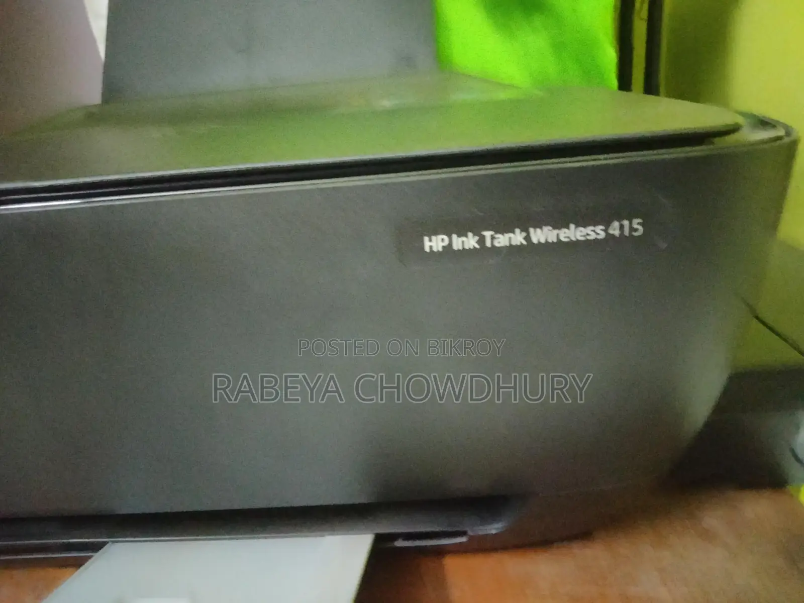 HP Ink Tank Wireless 415 Color Printer (All-in-One)