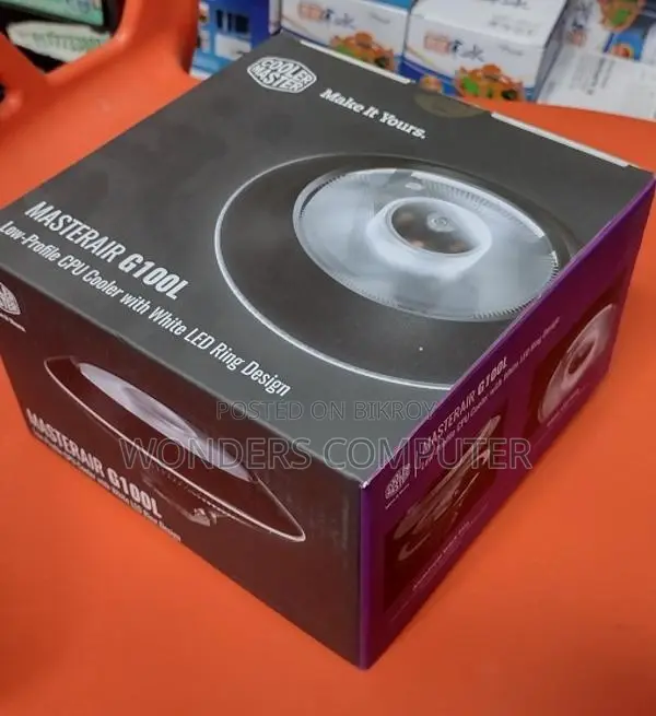 Brand New COOLER MASTER MASTERAIR G100L cpu cooling fan
