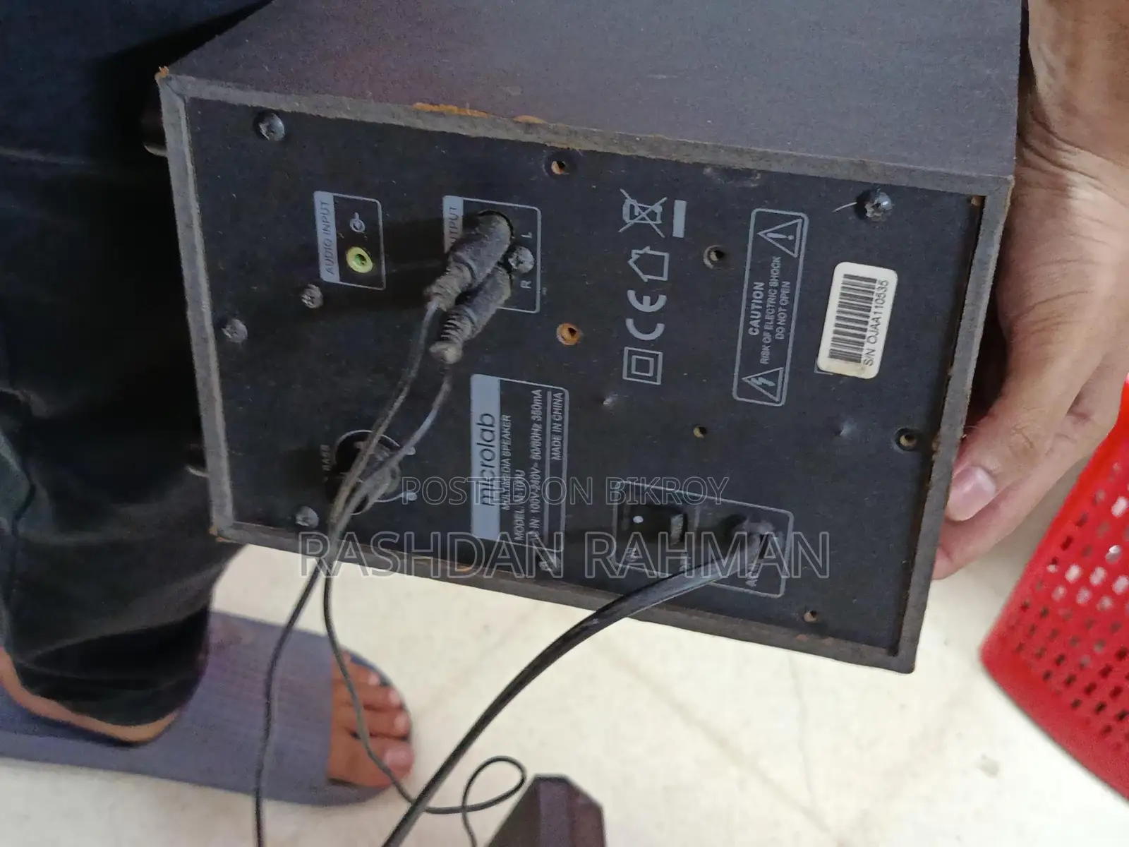 Working Speaker