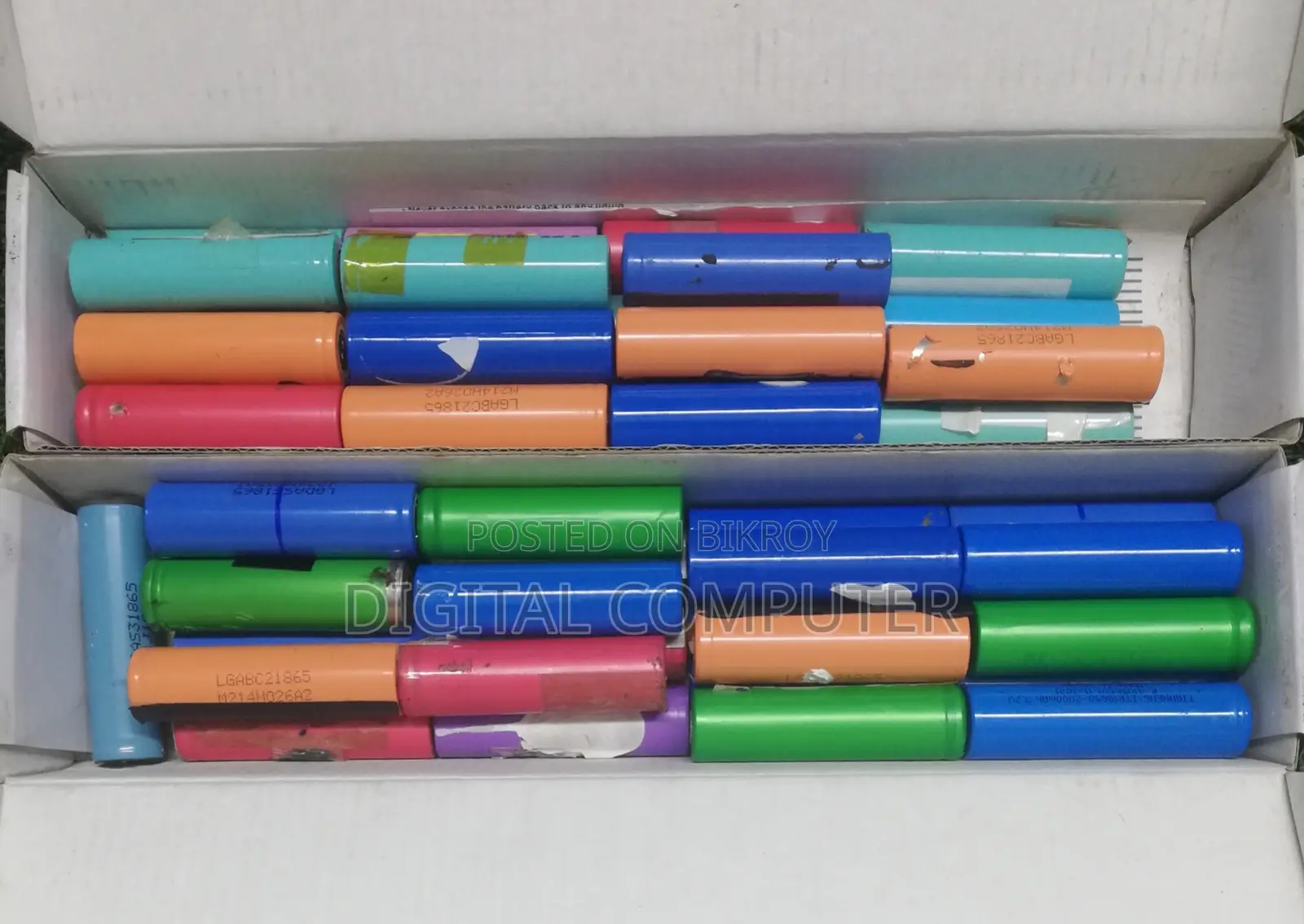 Used Laptop Battery 3.7 Volt