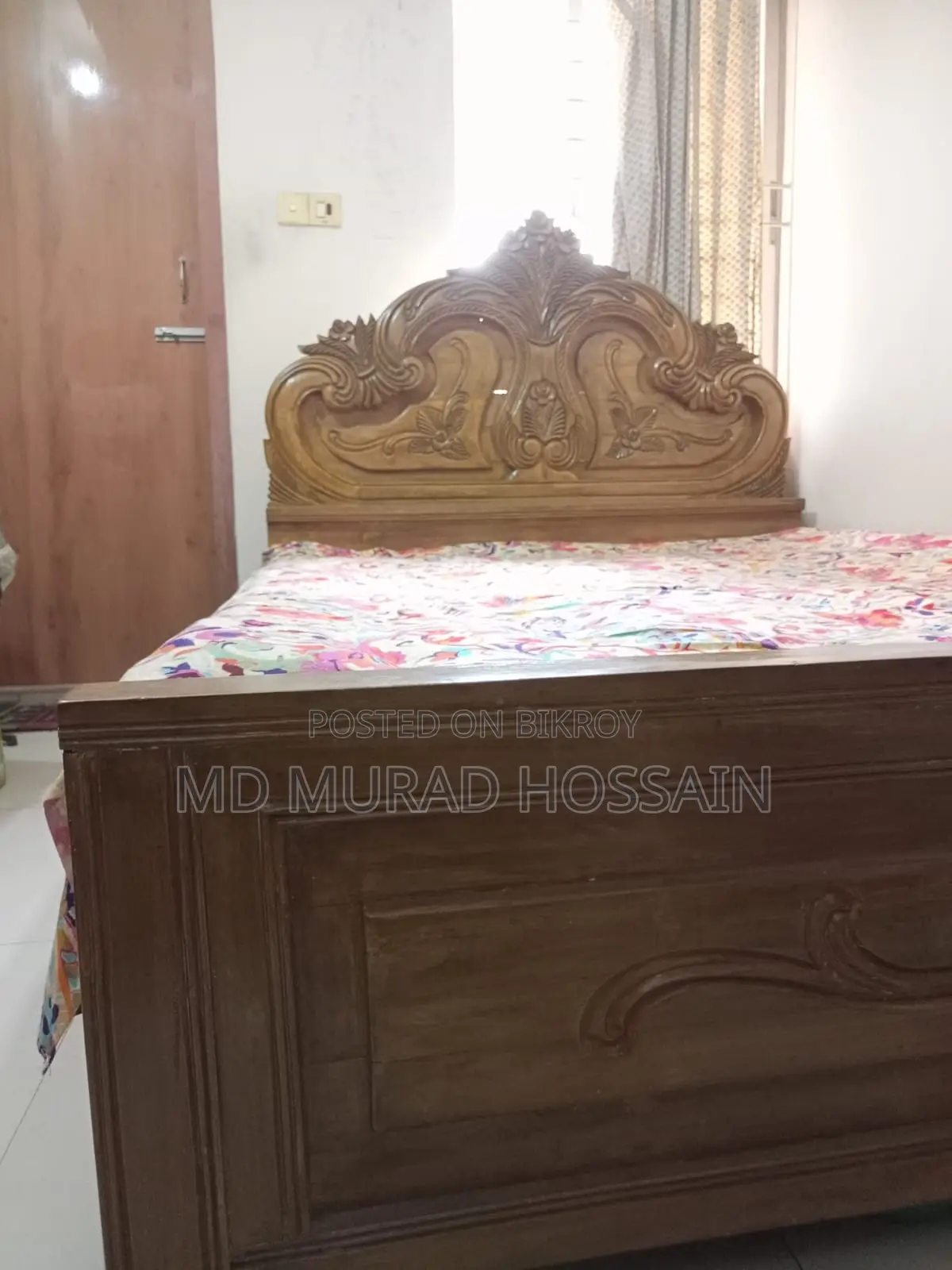 সেগুন কাঠের খাট,সোফা