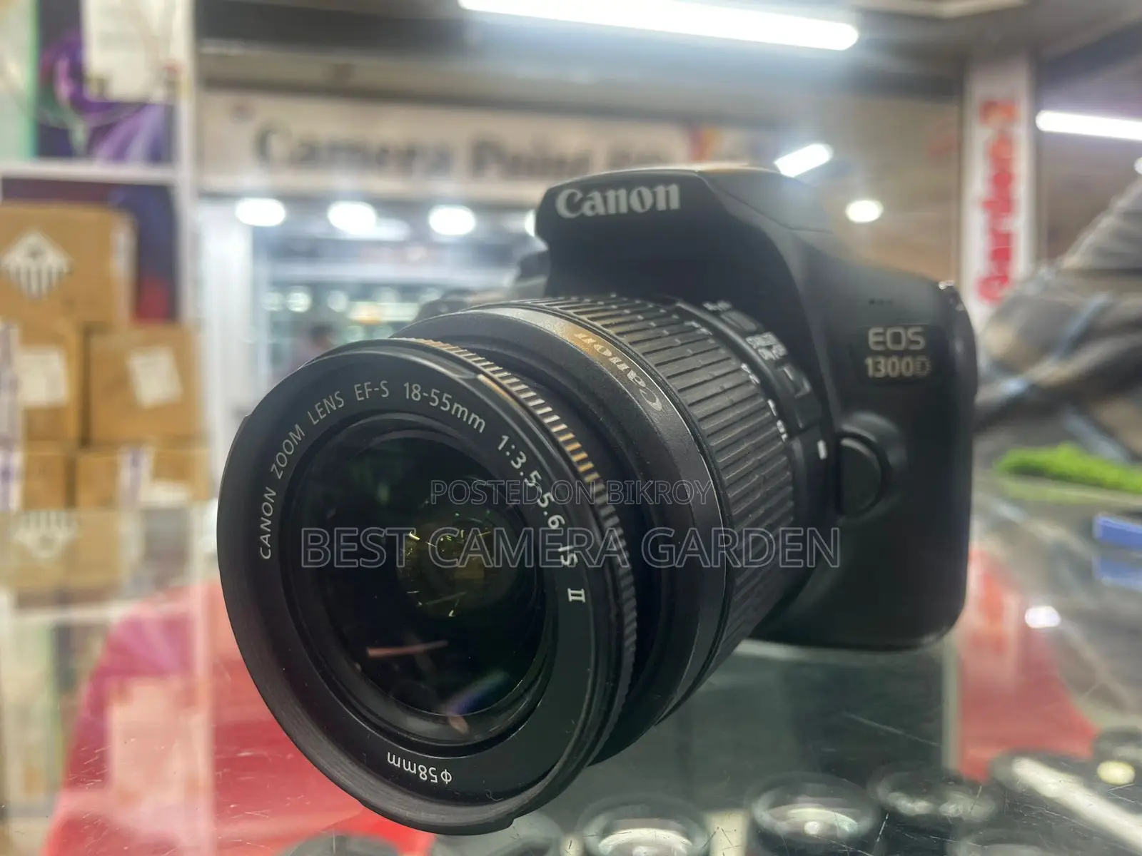 📸 Canon 1300D with 18-55mm IS Lens Combo – Ready to Shoot!