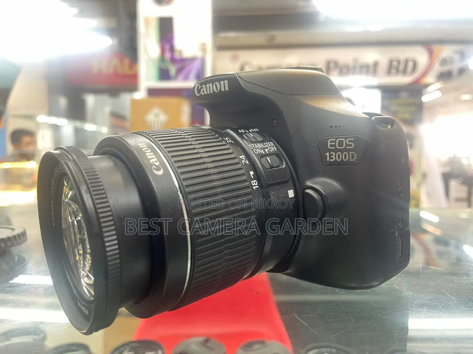 📸 Canon 1300D with 18-55mm IS Lens Combo – Ready to Shoot!