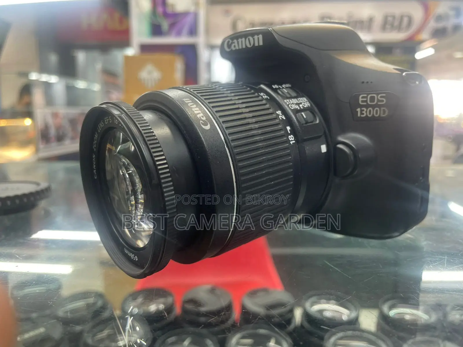 📸 Canon 1300D with 18-55mm IS Lens Combo – Ready to Shoot!