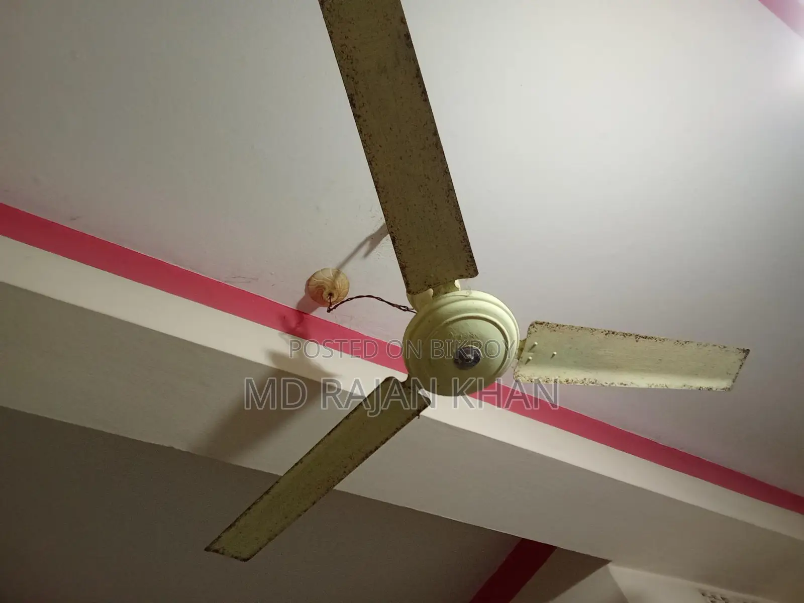 Selling two 56" running ceiling fans