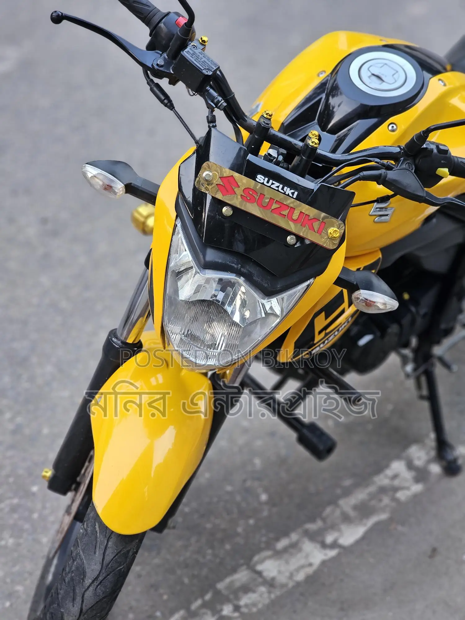 Suzuki Gixxer monotone 2023