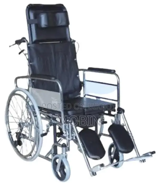 Backrest with Commode Wheelchair